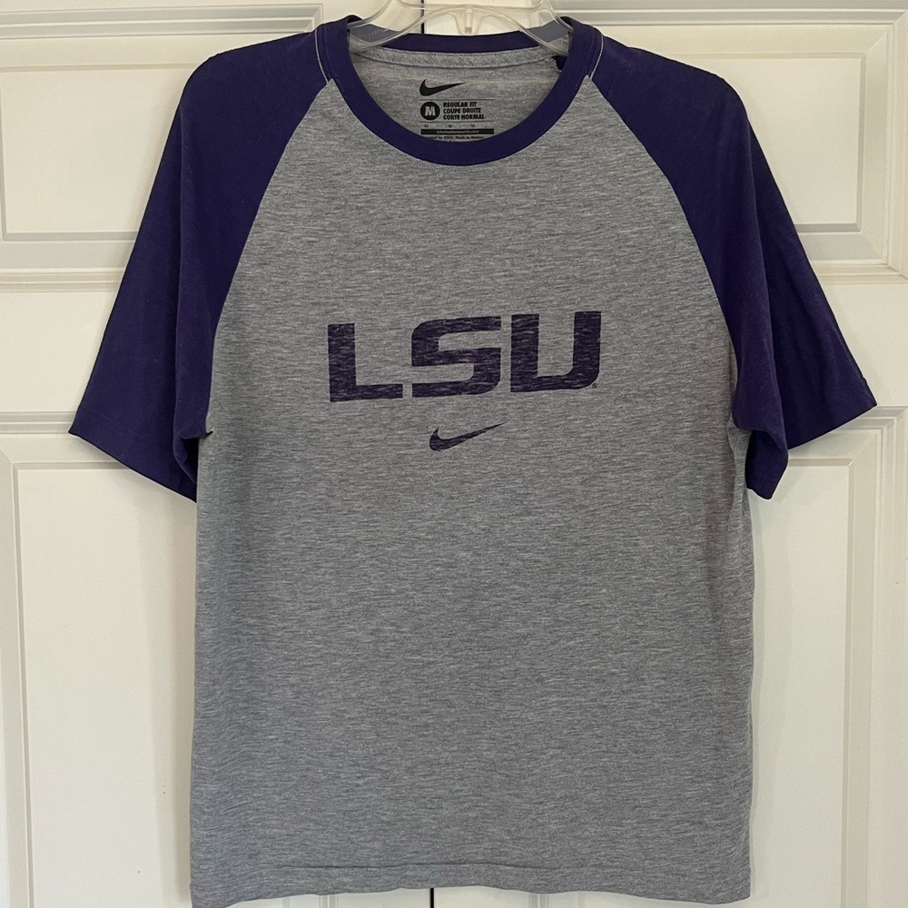 Nike LSU Short Sleeve Tee Medium
